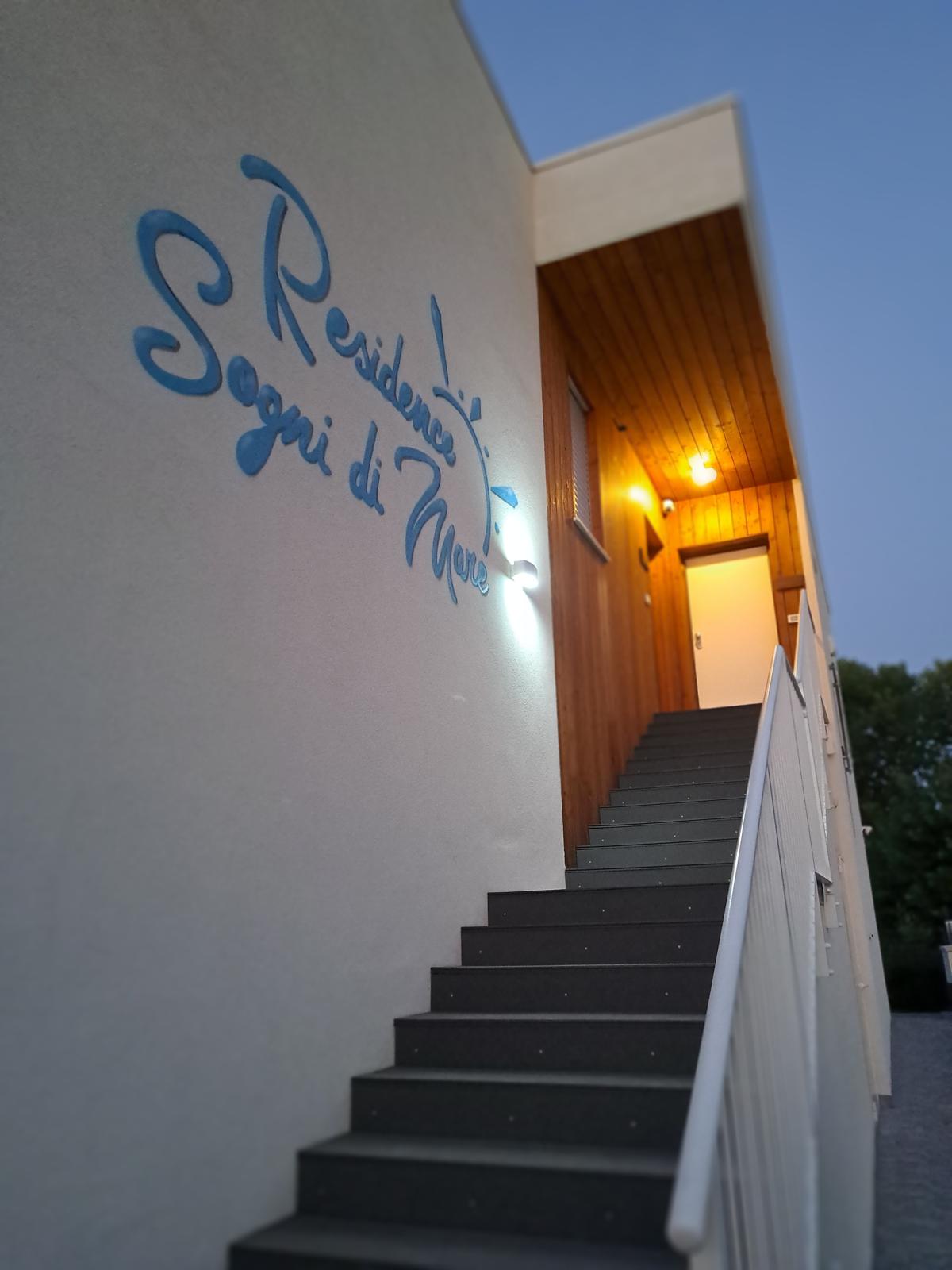 Ingresso del Residence Sogni di Mare